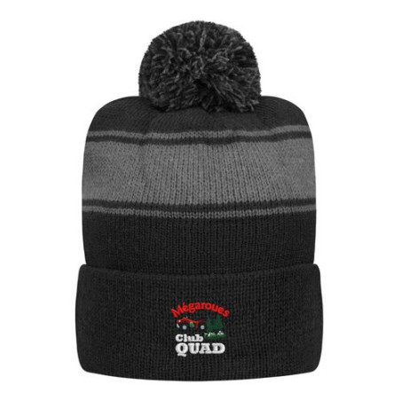 Pom Pom Toque grey