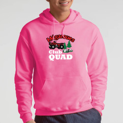 Hoodie ample poids moyen Mégaroues Rose